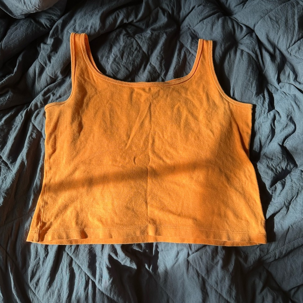 Orange Tank Top